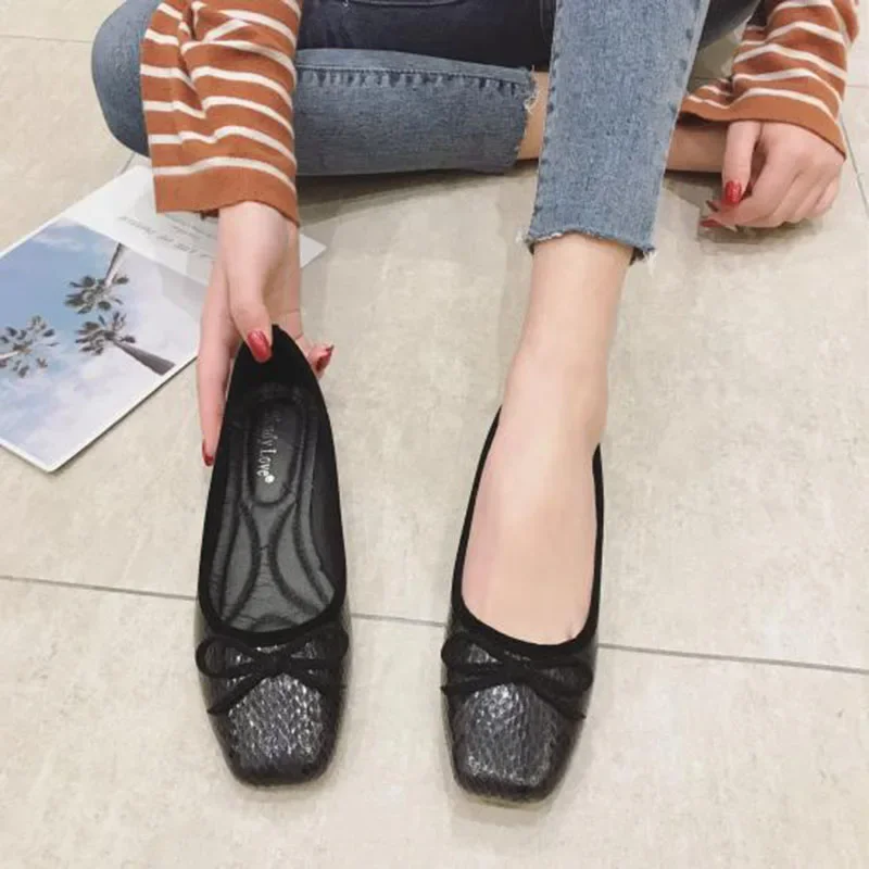 Spring Summer Fashion Flats for Women Boat Shoes Elegant Flat Office Lady Shoes Casual Women Flats Brand Woman Footwear A3415