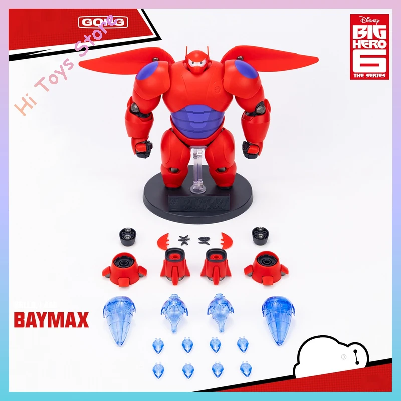 متوفر في المخزون الأصلي غونغ بطل كبير 6 Baymax التجمع نموذج Baymax دمية 18 سنتيمتر تجميع الدمى المنقولة ألعاب أطفال هدية عيد ميلاد
