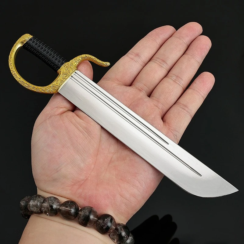 Wing Chun – modèles d'armes périphériques de Film et de télévision, 20cm/7,87 pouces, huit couteaux, artisanat en métal, ornements d'armes