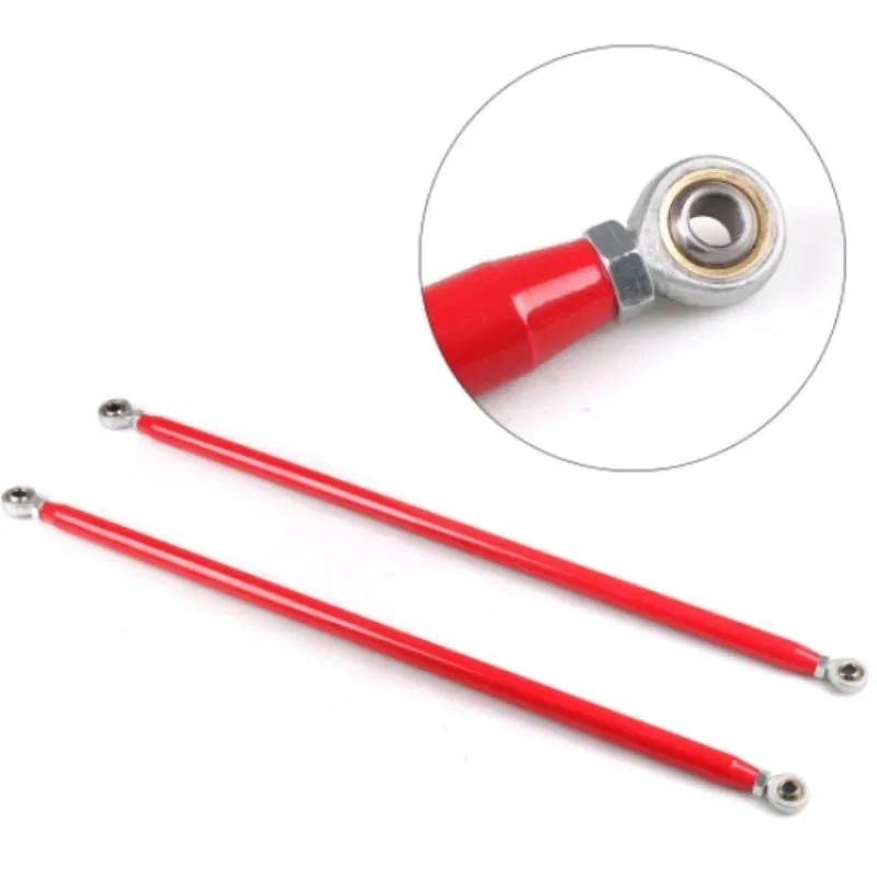 Modified 49-inch stainless steel racing seat belt, fixed frame B-column chassis wire harness tie rod is suitable for 4:00