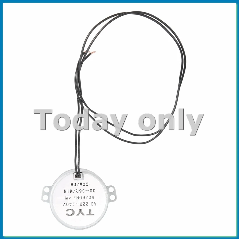 

220/240 В переменного тока, 30 об/мин, 4 Вт, синхронный двигатель с двусторонним управлением против часовой стрелки/по часовой стрелке-A09I