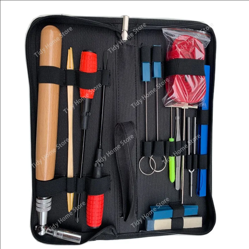 16-piece Piano Tuning Tool Set, Piano Tuning Tool, Tuning Wrench Set, Musical Instrument Accessories