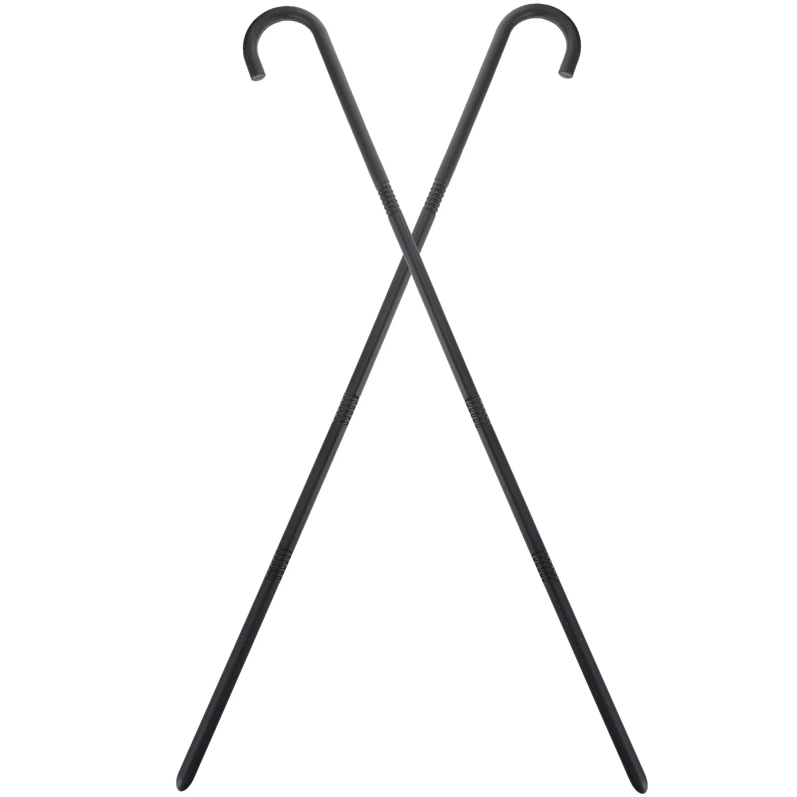 2 قطعة عصا للمشي خفيفة الوزن قصب مسرحي لجميع القديسين كرنفال أداء حفلة الدعائم تأثيري عصا خدعة