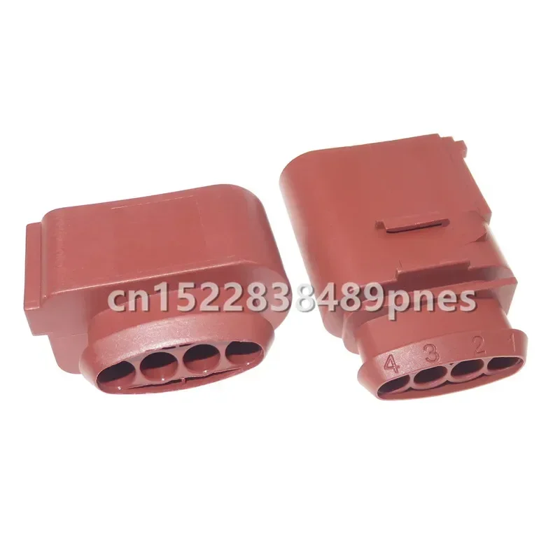 4 Pole 1J0973824A 1J0973724A 3.5mm Waterproof Automotive Oxygen Sensor Socket Wiring Harness Plug For VW