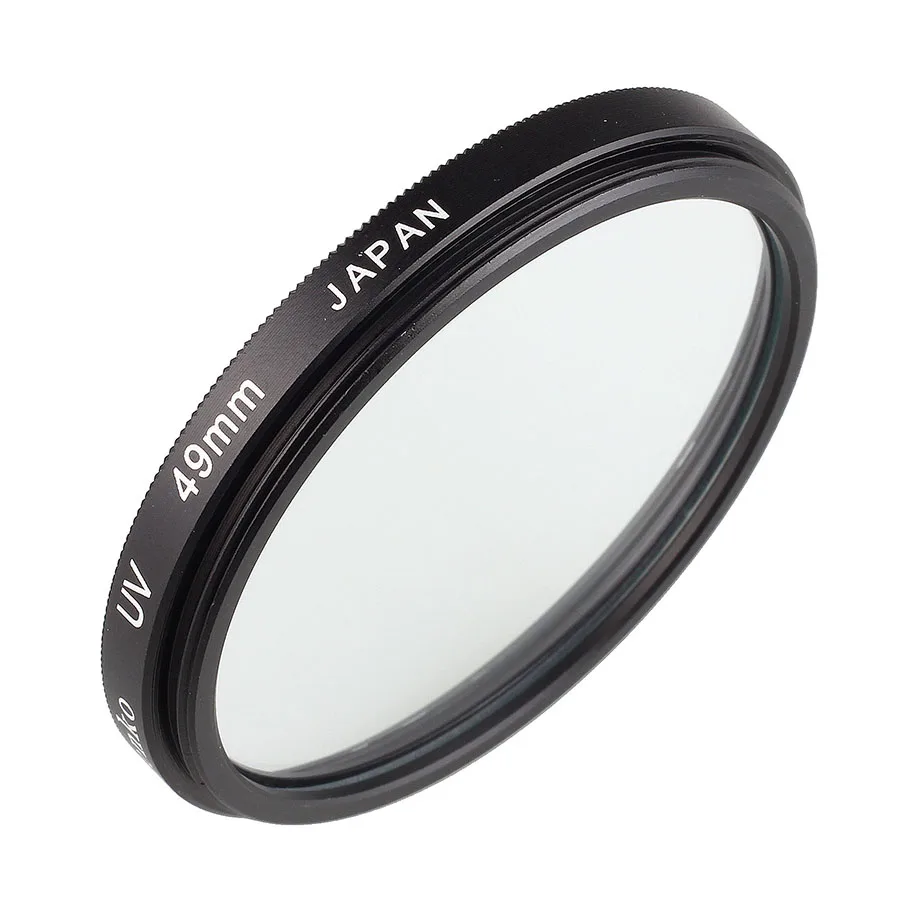 Camera Lens UV Protection Filter 49mm for Canon EF 50mm f/1.8 STM & for Sony E-mount 18-55mm f/3.5-5.6 OSS Lens