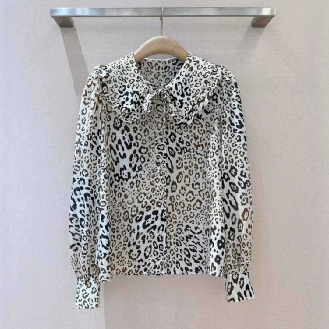 Women's Summer Age-reducing Ruffled Collar Shirt