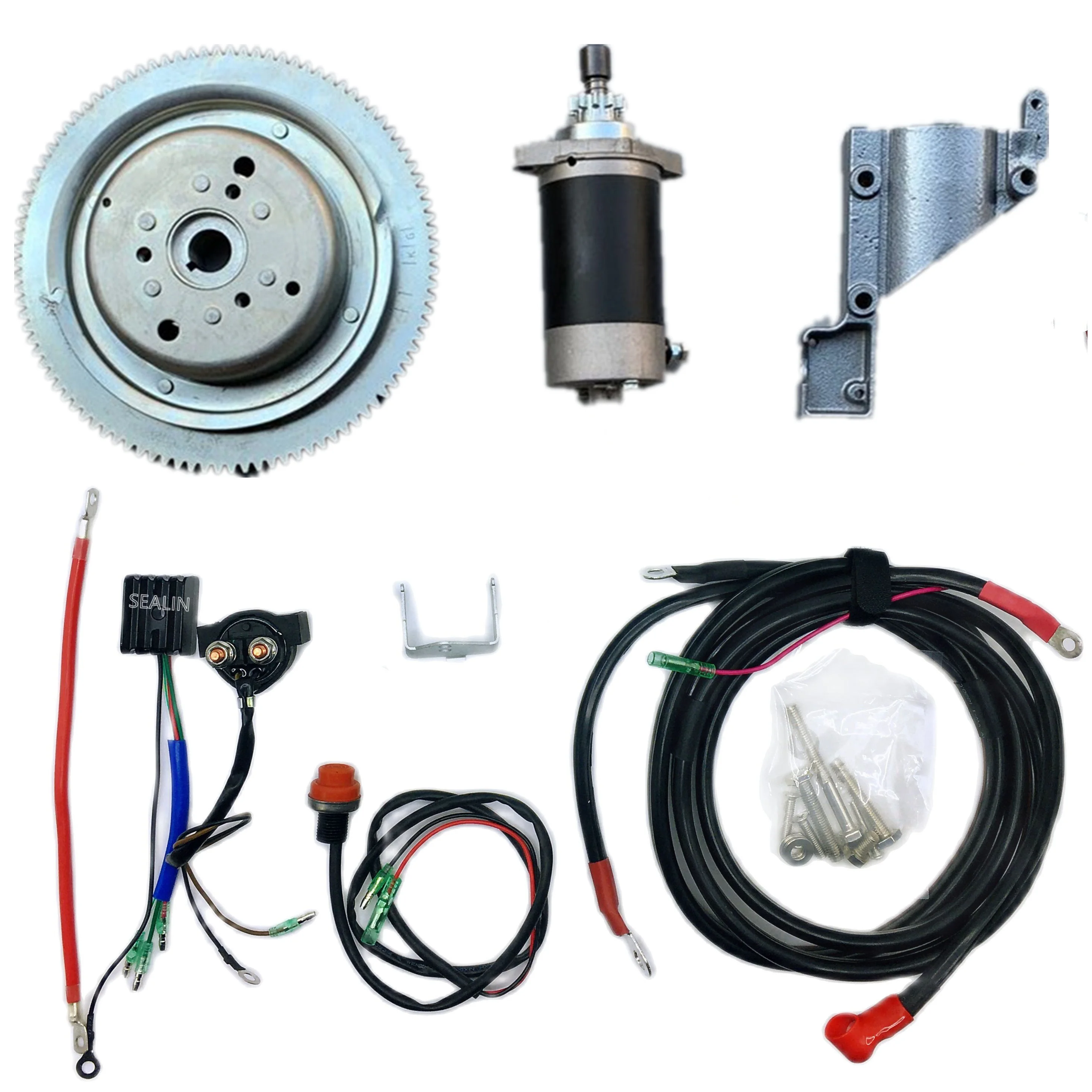 

ELECTRIC START KIT FOR YAMAHA OUTBOARD E40JMH 40HP 2 STROKE Enduro Model 6J4K