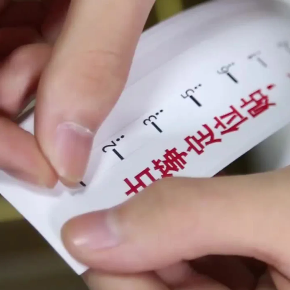 

4pcs Guzheng Scale Stickers Chinese Musical Note Stickers For Beginners Practice Tool Lightweight Durable Decals For Guzheng