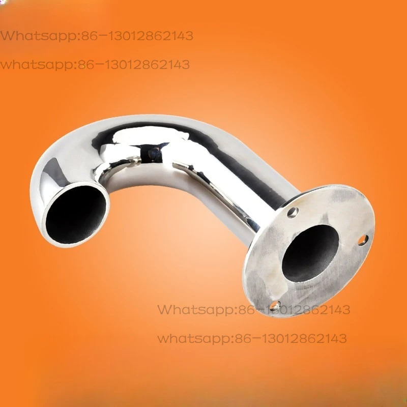 Marine 316 stainless steel hardware parts, gooseneck 38mm ship yacht fishing boat speedboat