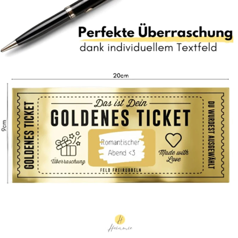 【ST】1PCS Scratch Off Ticket Golden Ticket Scratch-off Card Raffle Gift Surprise Scratch-off Card Party Favor Cinema Voucher view 6