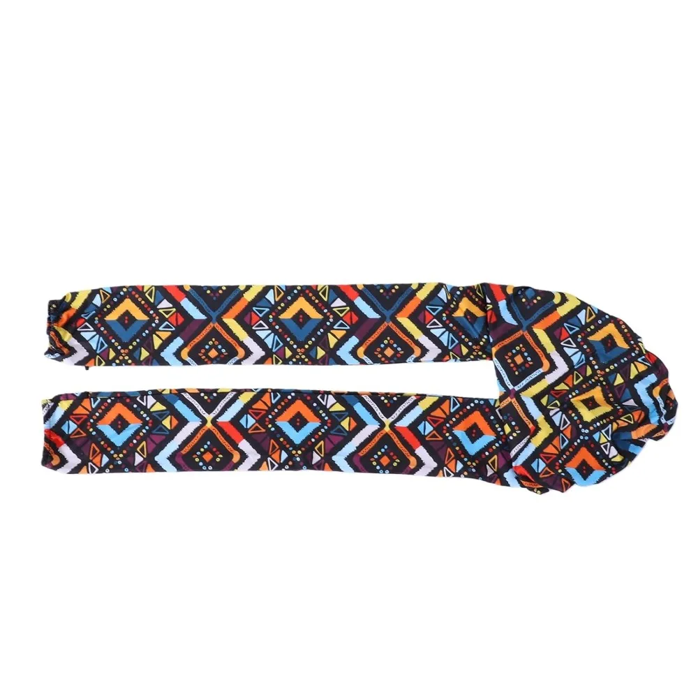 Low Friction Braid Bonnet Anti Frizz Elastic Band Long Hair Bonnet Double Layer Breathable Double Sleeve Bonnet Hair Protection
