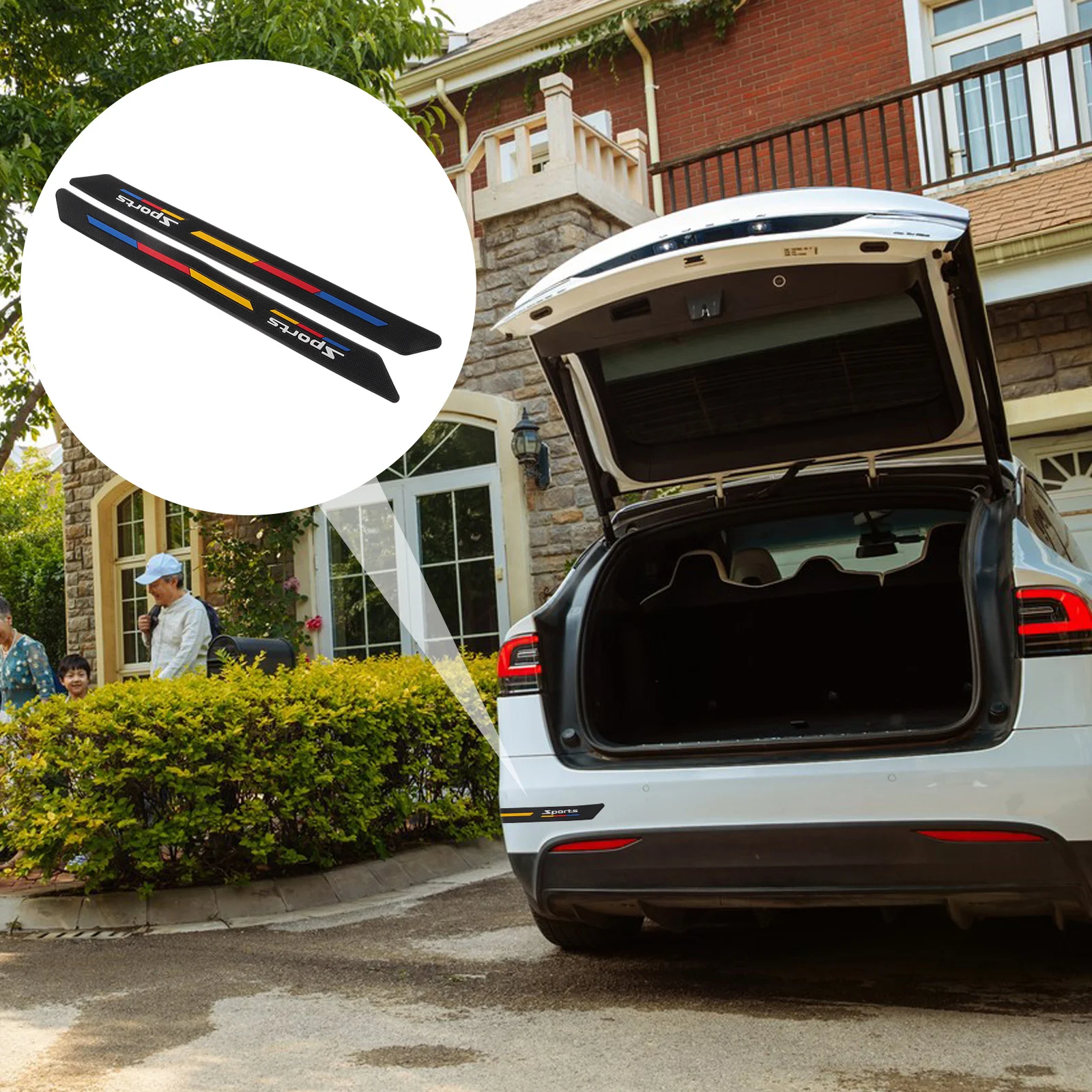 2pcs Car Door Edge Guards Durable Door Protector for Comprehensive Vehicle Protection and Scratch Prevention