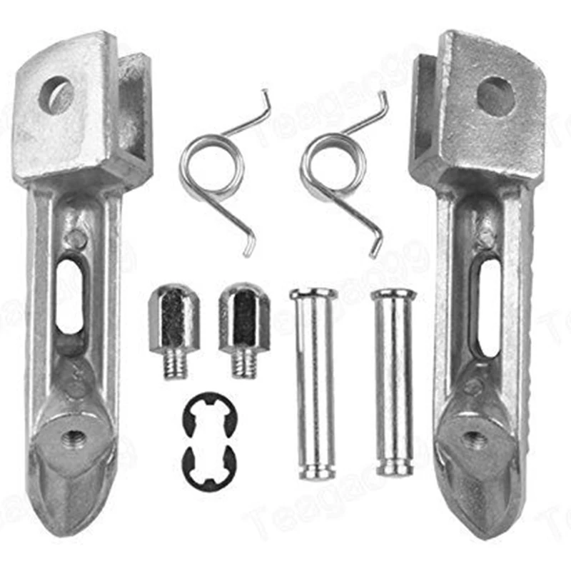 Reliable Motorcycle Front Footrest Foot Pegs For GSXR 600 750 1000 2001-2017 2002 03 04 06 07