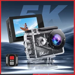 Ultra HD 5K 4K60fps 50MP Action Camera M44 Wi-Fi 5X Zoom 170D Anti-Shake 30M Waterproof Sport Camera With Sony 386 Fisheye Lens