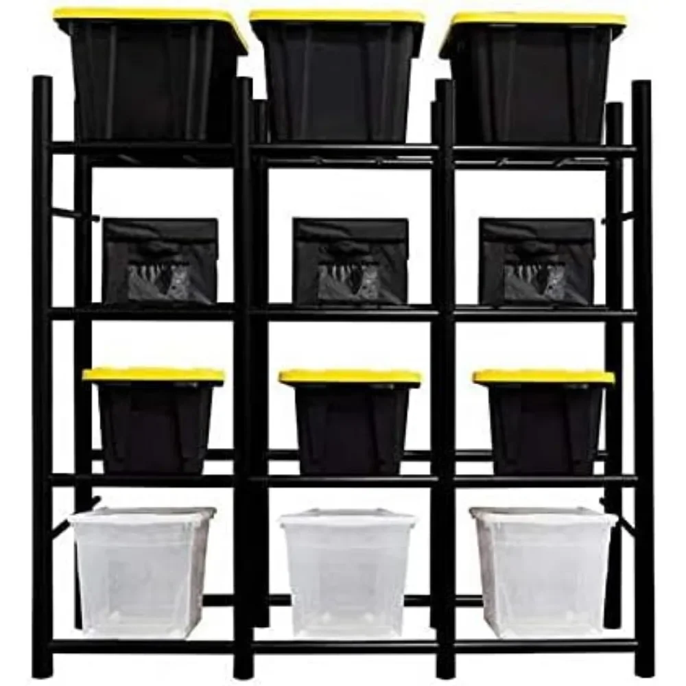 DFAE2MBW0431-HD Heavy Duty 12 Tote Rack