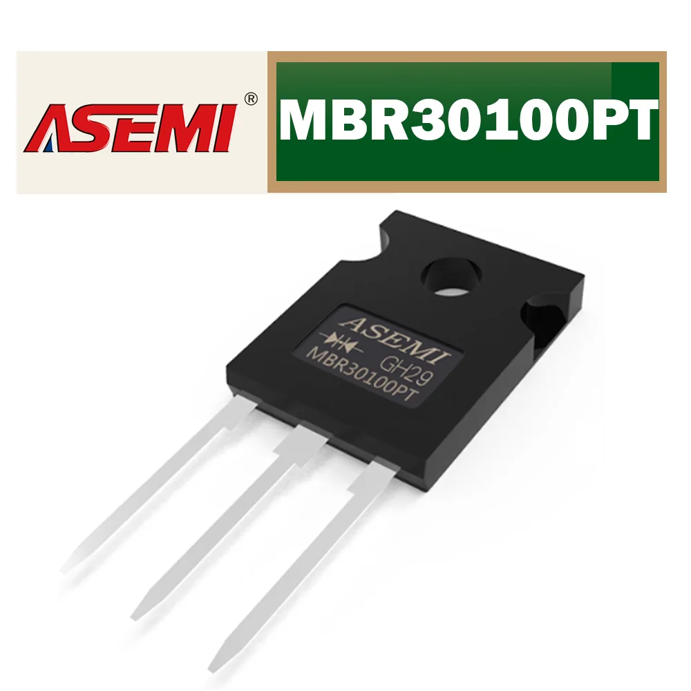 MBR30100PT 30A 100V Schottky Barrier Rectifier Diode Dual Common Cathode