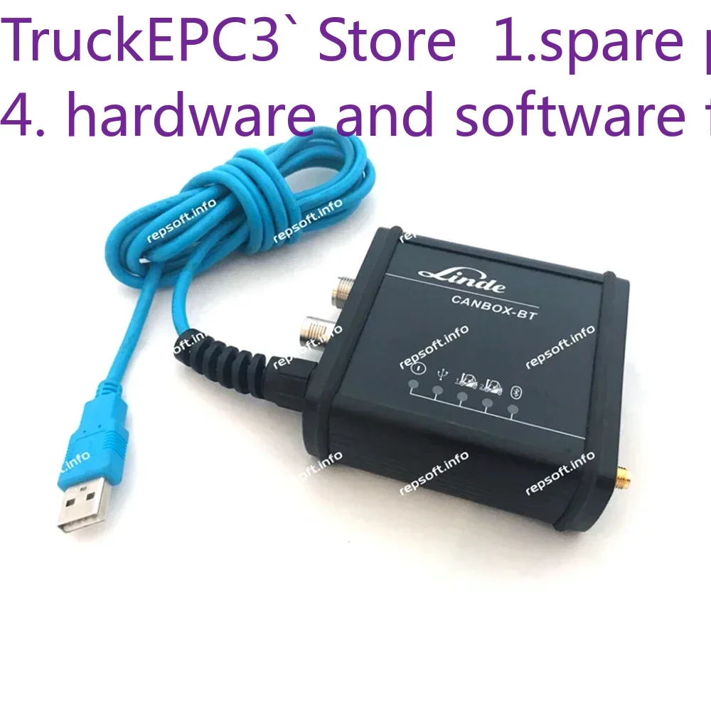 

Диагностический адаптер TruckEPC3 Linde CANBOX-BT (ЖИН)