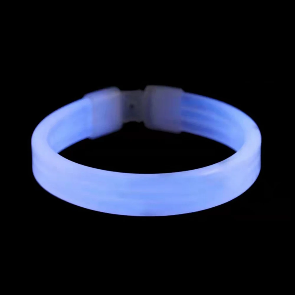 Plastic Luminous Wristband Luminous Shine Cuff Silicone Bracelet Glow In The Dark Party Supplies Rubber Bangle Party