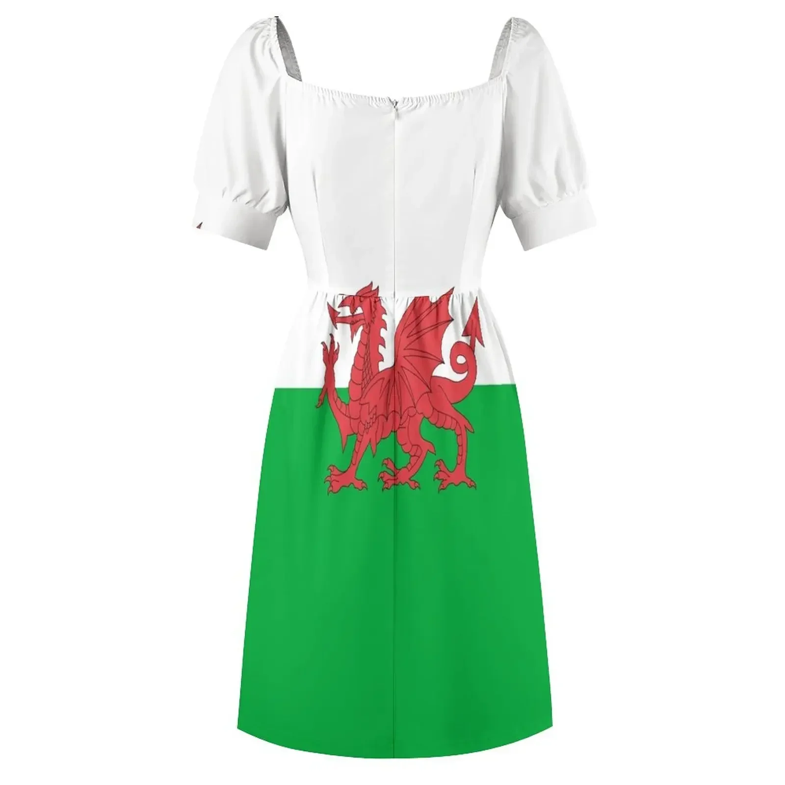 Baner Cymru - Flag of Wales เสื้อยืดแขนกุดชุดราตรีผู้หญิงชุดแต่งงานสําหรับงานปาร์ตี้ชุด