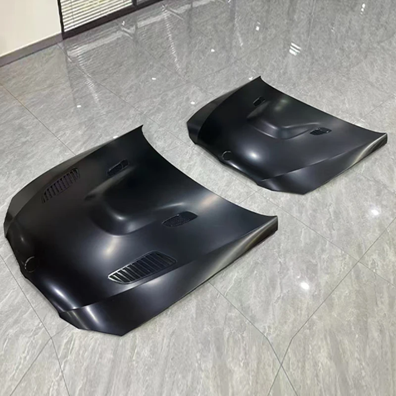Picture 6: Upgrade Iron Aluminum M3 Engine Cover for 3 Series E92 E93 Pre 2005-2008 Easy Installation Front Bonnet Hood New Condition