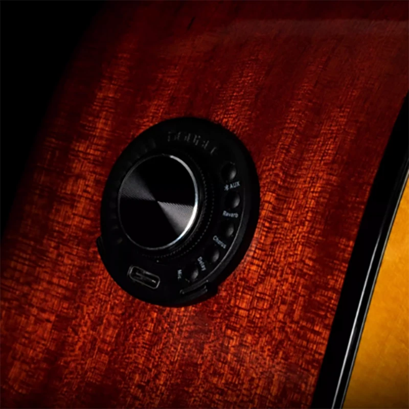 

Звукосниматель DOUBLE OS1 для акустической гитары, эффекты реверберации с задержкой хора и микрофоном, резонансный звукосниматель с цифровым управлением