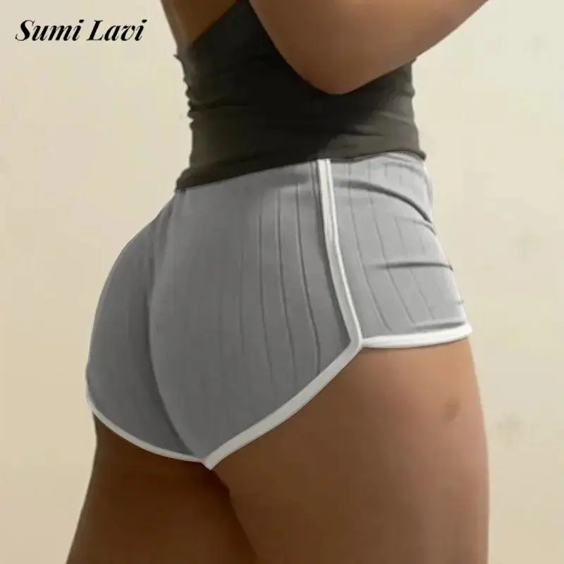 

Мужские сексуальные шорты для сна, летние повседневные дышащие эластичные облегающие шорты, мужские спортивные тренировочные дышащие обтягивающие шорты