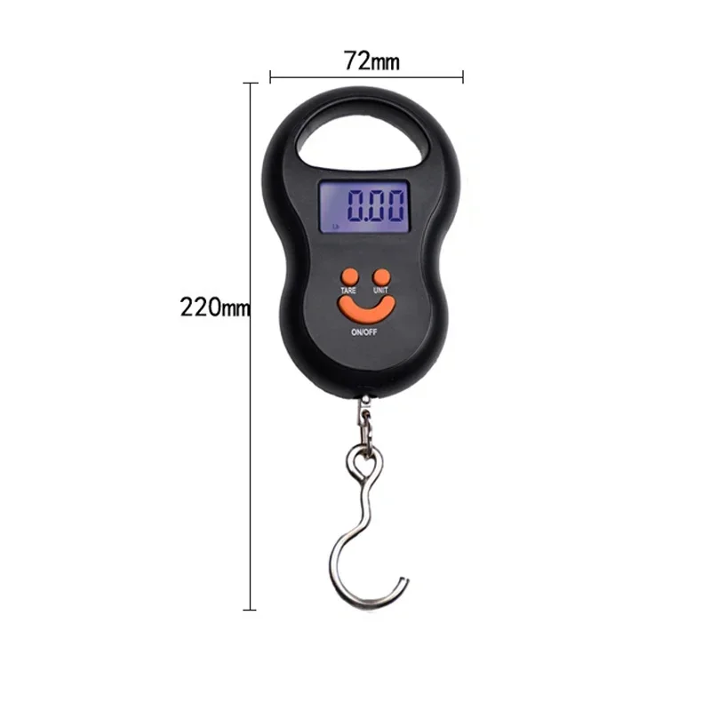 50kg/10g Digital Luggage Scale Electronic Portable Suitcase Travel Weighs With Backlight Electronic Travel Hanging Scales