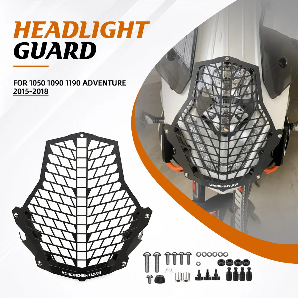 

Защитная решетка для фар мотоцикла для 1050 1090 1190 Adventure 2015-2018 2016 2013 2014 1290 Super Adventure 2015-2016