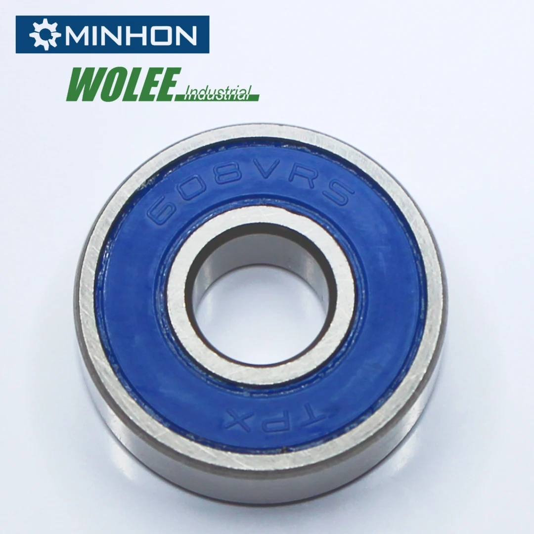 608-V-2RS Max Complement Ball Bearing 8x22x7mm for Bicycle 608VRSMAX High-Quality Wheel Bearing