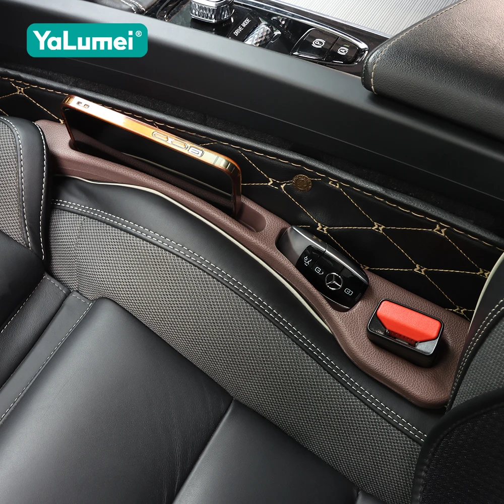 2PCS Car Seat Gap Leak Proof Strip For Nissan Sentra Sylphy Versa Sedon Kicks X-Trail Versa Tiida Altima Patrol Qashqai Livina