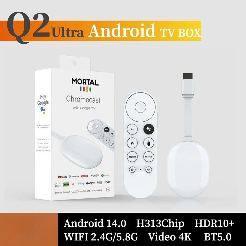 

Q2Ultra H313 — двухдиапазонная Wi-Fi приставка для зарубежной торговли с поддержкой голосового управления и HD-трансляций, сетевая ТВ-приставка TVboxMORTAL