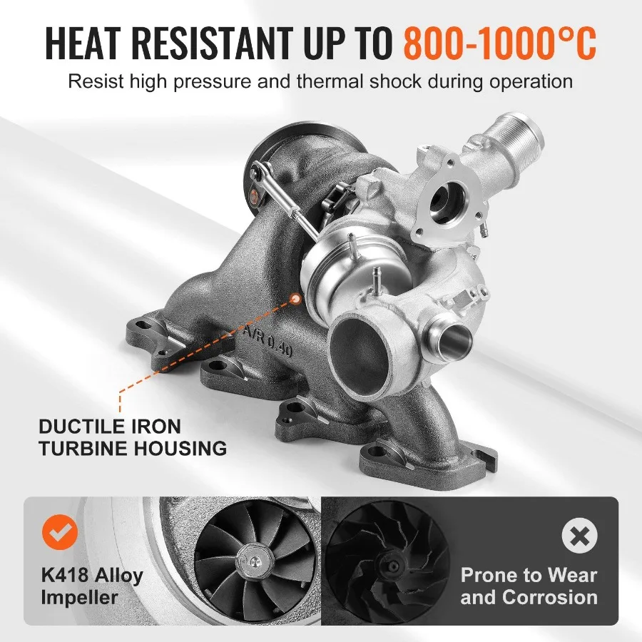 Kit turbocompressore turbo per motori Chevy Cruze 20112019 1.4T