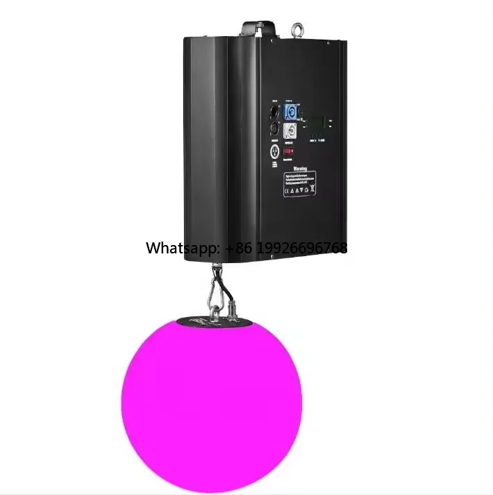 

Indoor RGB 3D Wave Stage Light with DMX Control Kinetic System Led Lifting Ball for Garden Application
