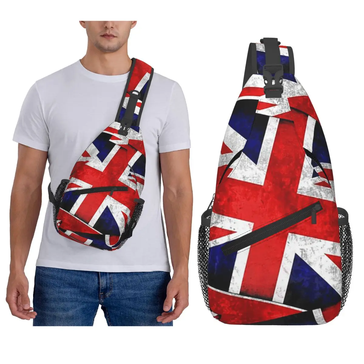

Юнион Джек Feel Of The UK нагрудная сумка мужской рюкзак через плечо нагрудная сумка дорожный походный рюкзак сумка на плечо