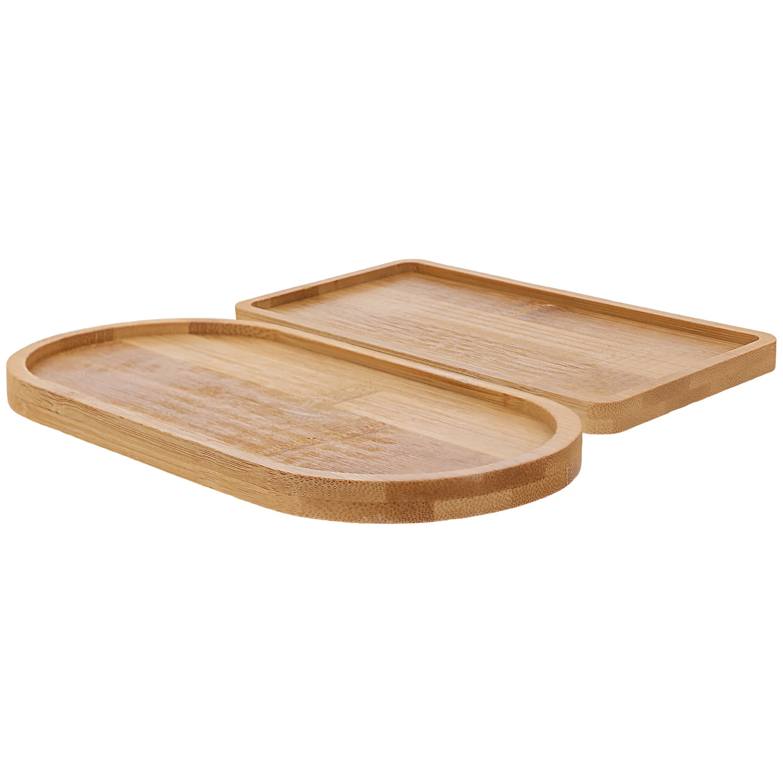 

2 Pcs Bamboo Water Coaster Cup Pad Mat Insulation Teapot Stand Bowl Holder Soup Tray Desktop Heat Protection Table Mat