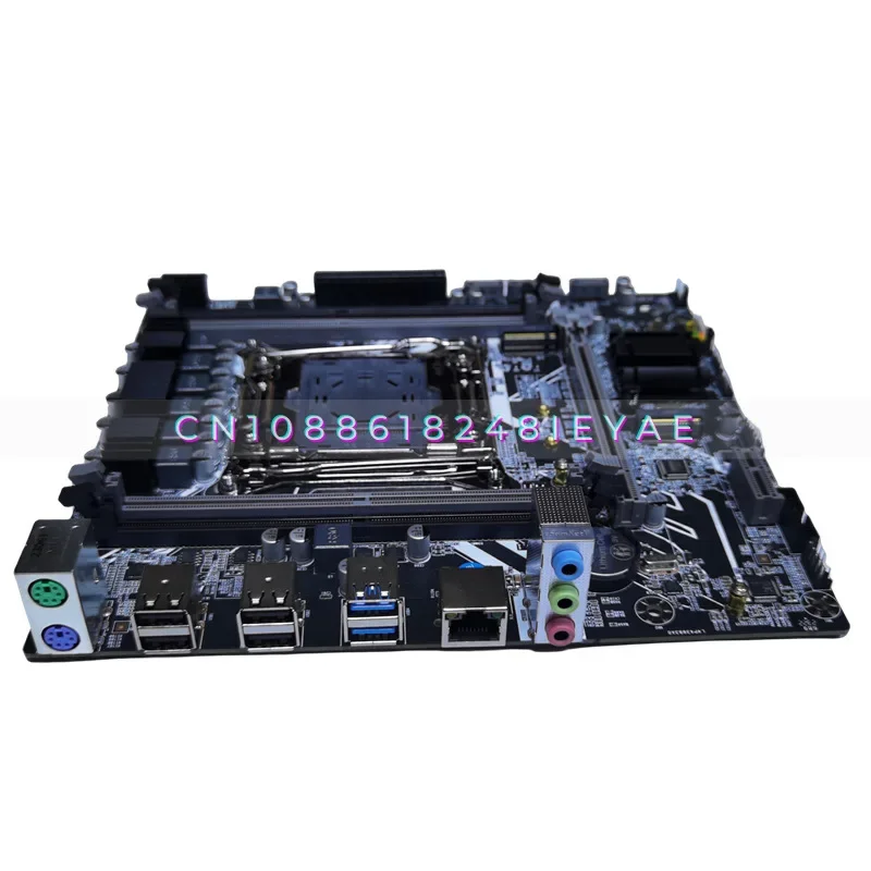 New X99 Main Board 2011 Pin V3V4 Desktop Computer Main Board DDR4 Dual M2 Interface Studio Multi Open Brick