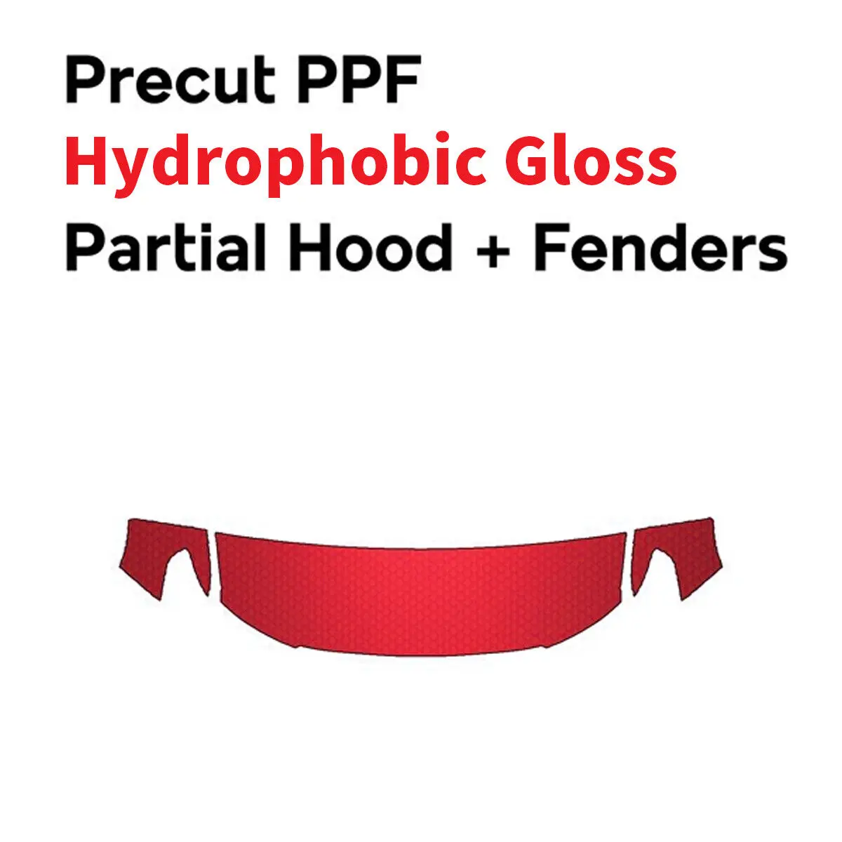 PreCut PPF Paint Protection Film DIY Clear Bra for Toyota Land Cruiser 2013-2015 Partial Hood Fenders Mirrors