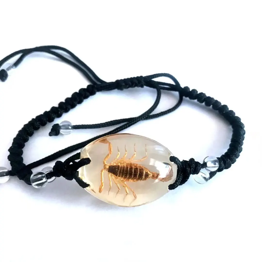 12 pcs bracelet real gold scorpion lucid style magic cool bangle