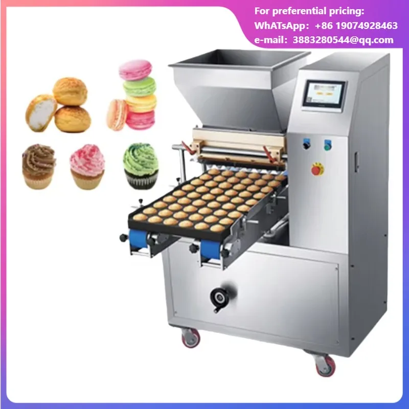 Small Scale Automatic Cookie Making Machine, New Mini Stainless Steel Biscuit Depositor For Wheat Flour