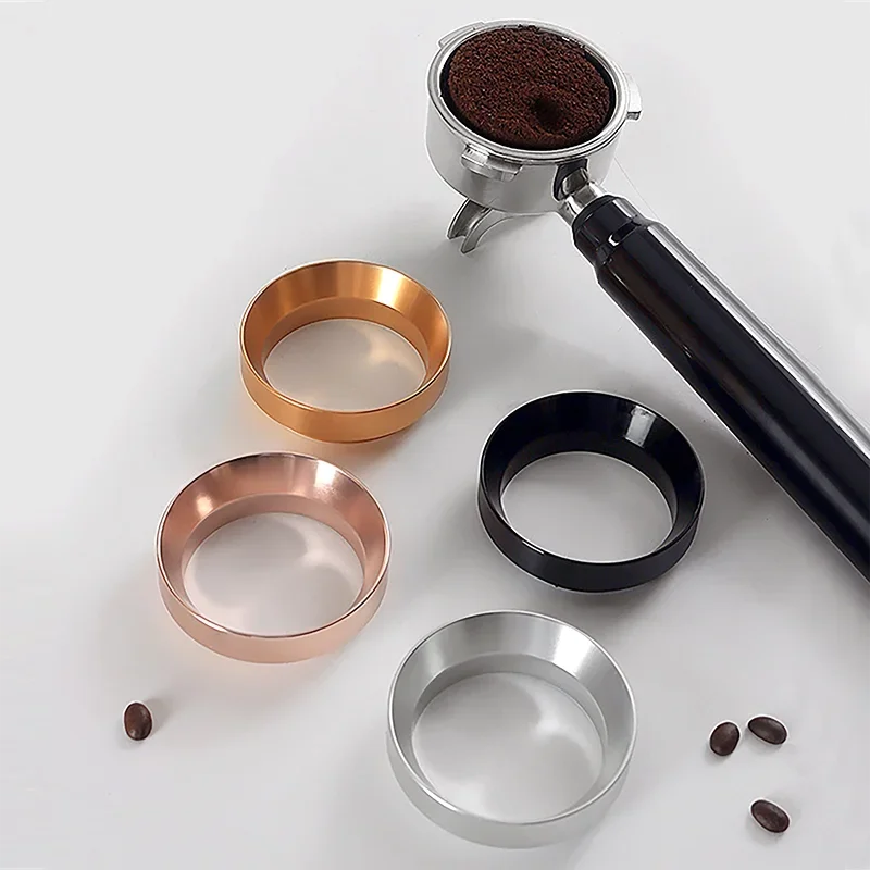 51/53/58mm Coffee Catcher Ring Anti-fly Powder Ring Grinder Catcher Ring Coffee Handle Cloth Powder Dosing Ring Coffee Tools