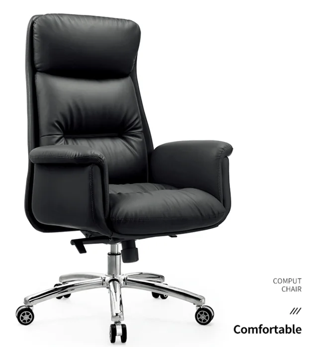 Directly Luxury Modern Big And Tall Manager Swivel Pu Leather Executive Boss Office Chair