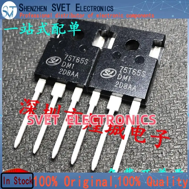 

10PCS-50PCS SGT75T65SDM1P7 75T65SDM1 TO-247 75A 650V Original In Stock Fast shipping