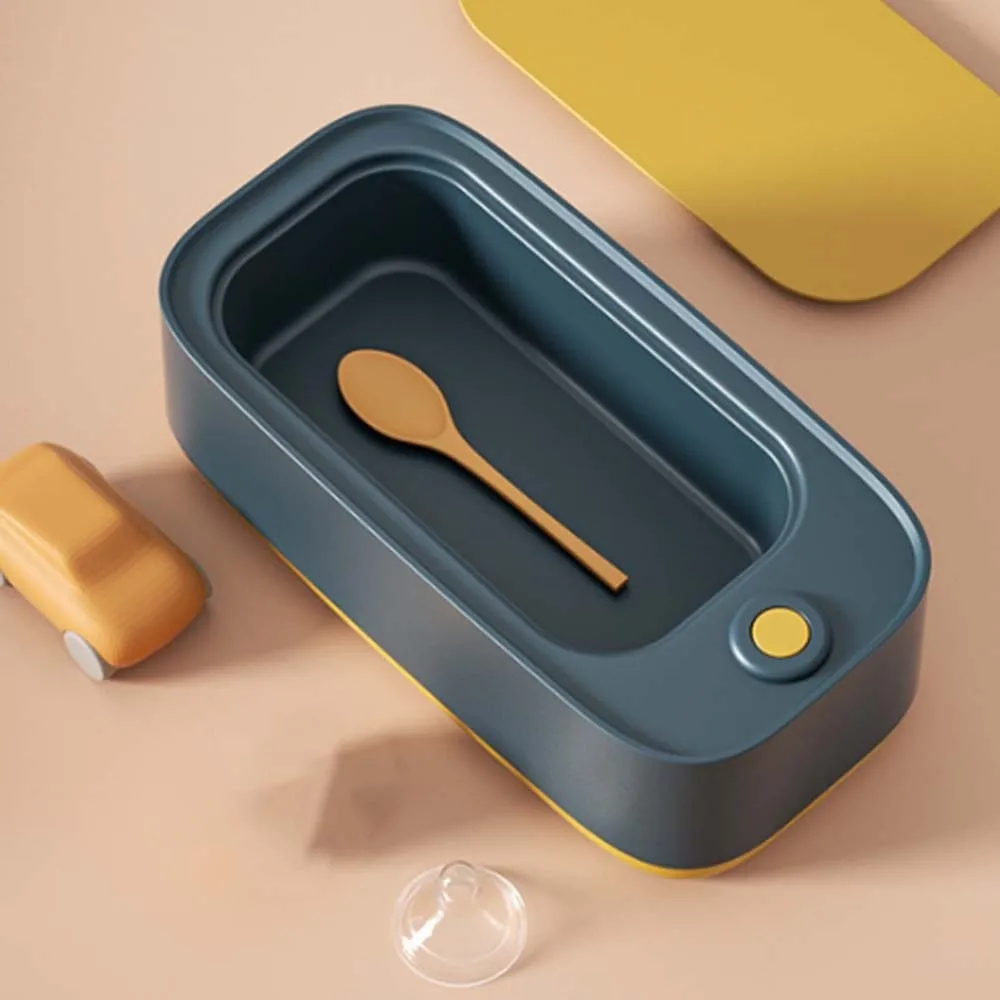 Macchina per la pulizia degli occhiali ad alta frequenza con un solo pulsante 360 °   Purificazione Detergente Elettrico per Protesi Trasparente Multifunzionale