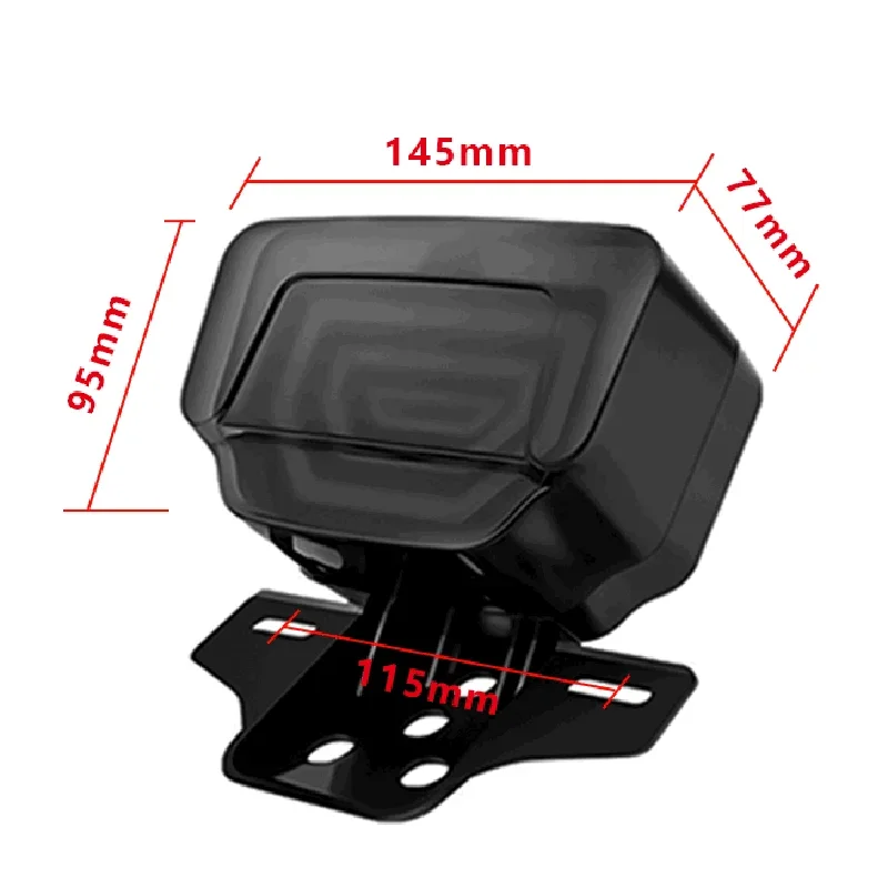 

Motorcycle Modified LED Tail Light for Haojue Qingqi Lifan Honda Loncin Suzuki Yamaha Skygo QJMotor CG125 DY125 Rear Stop Lamp