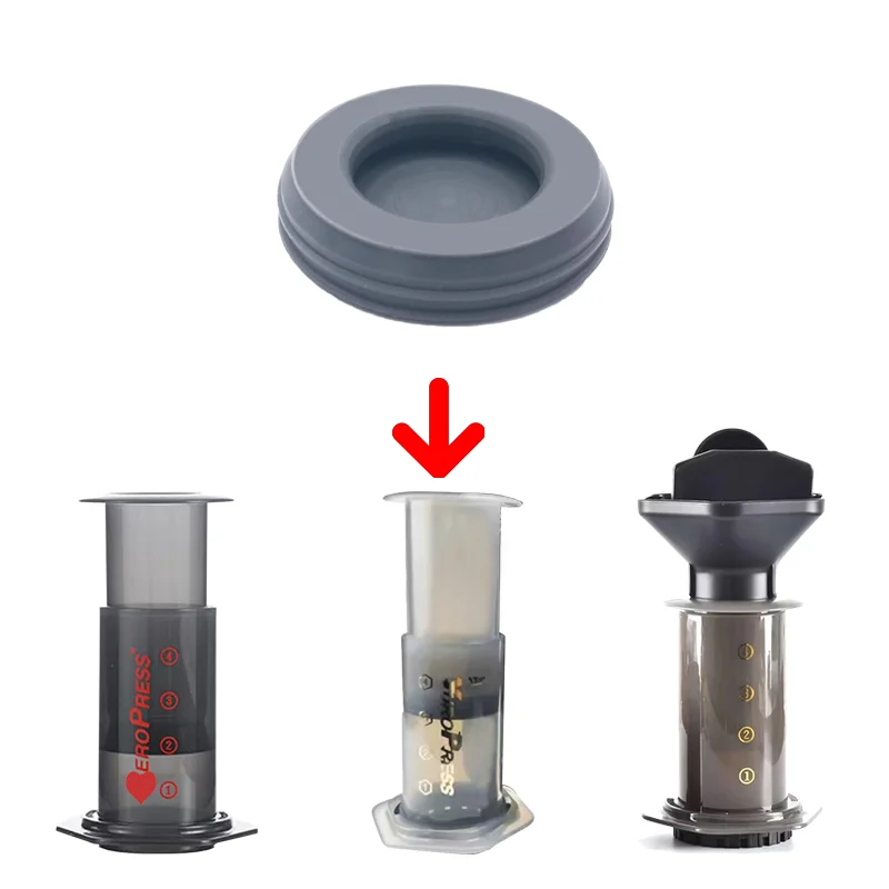 YRP Aeropress/Yuropress Kaffee-Zubehör für Air Press 64mm 350 Stück Kaffeefilter-Papier Prismo Espresso Verstärkungszubehör – Detail 4