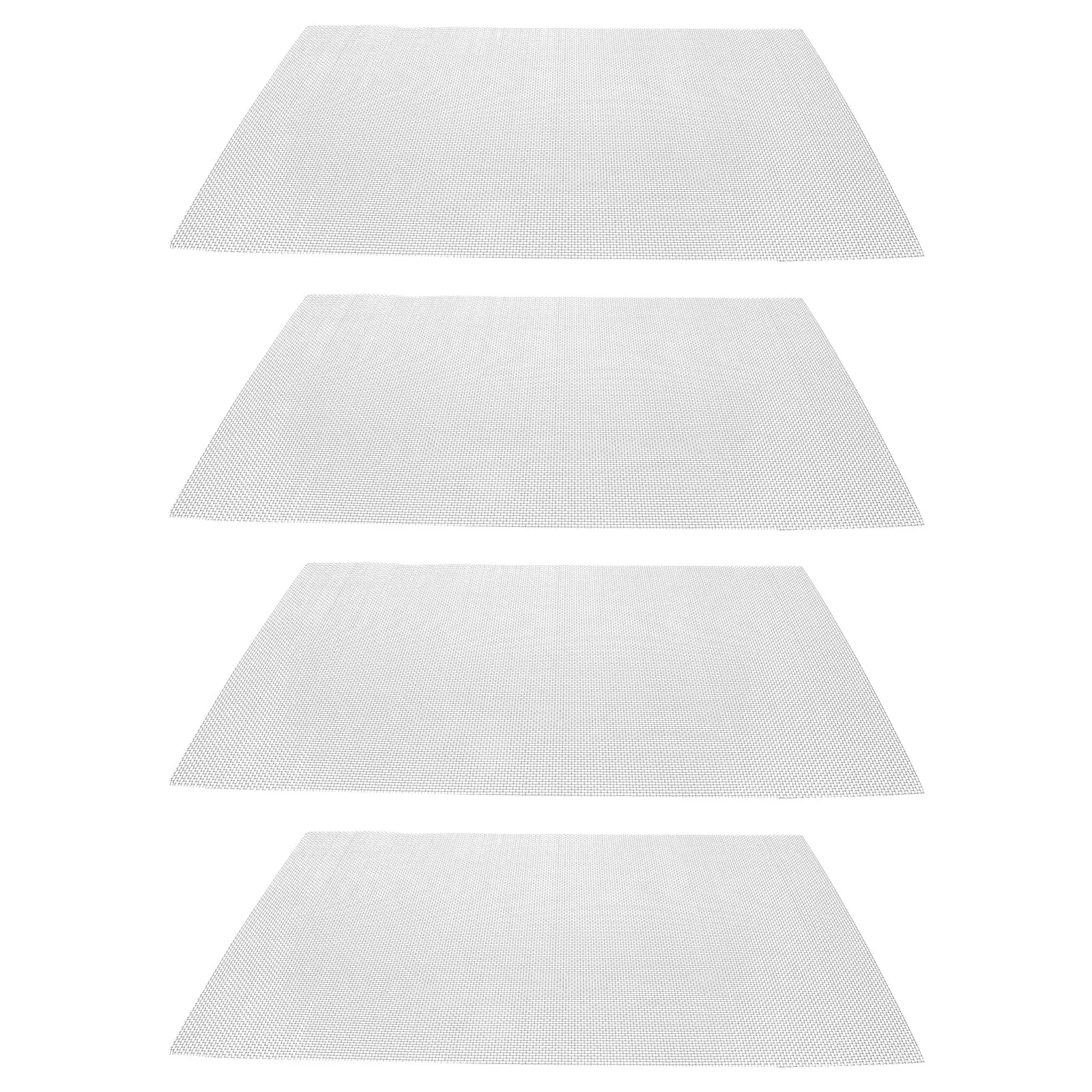 

4pcs Seed Germination Trays Mesh Pad 8.2x11.8 Inches Square Watering Tray Seeding Supplies Sprouts Growing Sheet Planting Tool