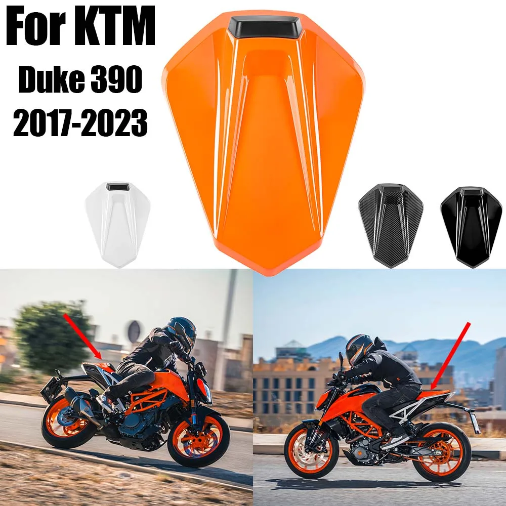 

Motorcycle Rear Seat Cover Cowl Fairing Passenger Pillion For KTM 390 DUKE duke390 250 2017-2023 Accesssories