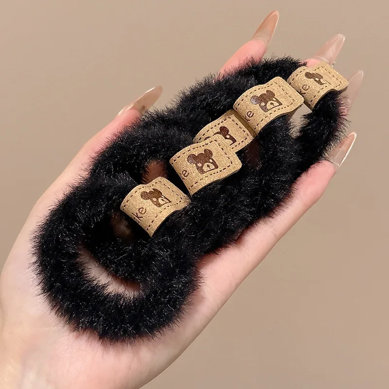 

Brown Hair Tie for Women, High Ponytail Hair Rope, Durable Hair Band, Summer 2025 New Model, High Elasticity Adult Hair Rope