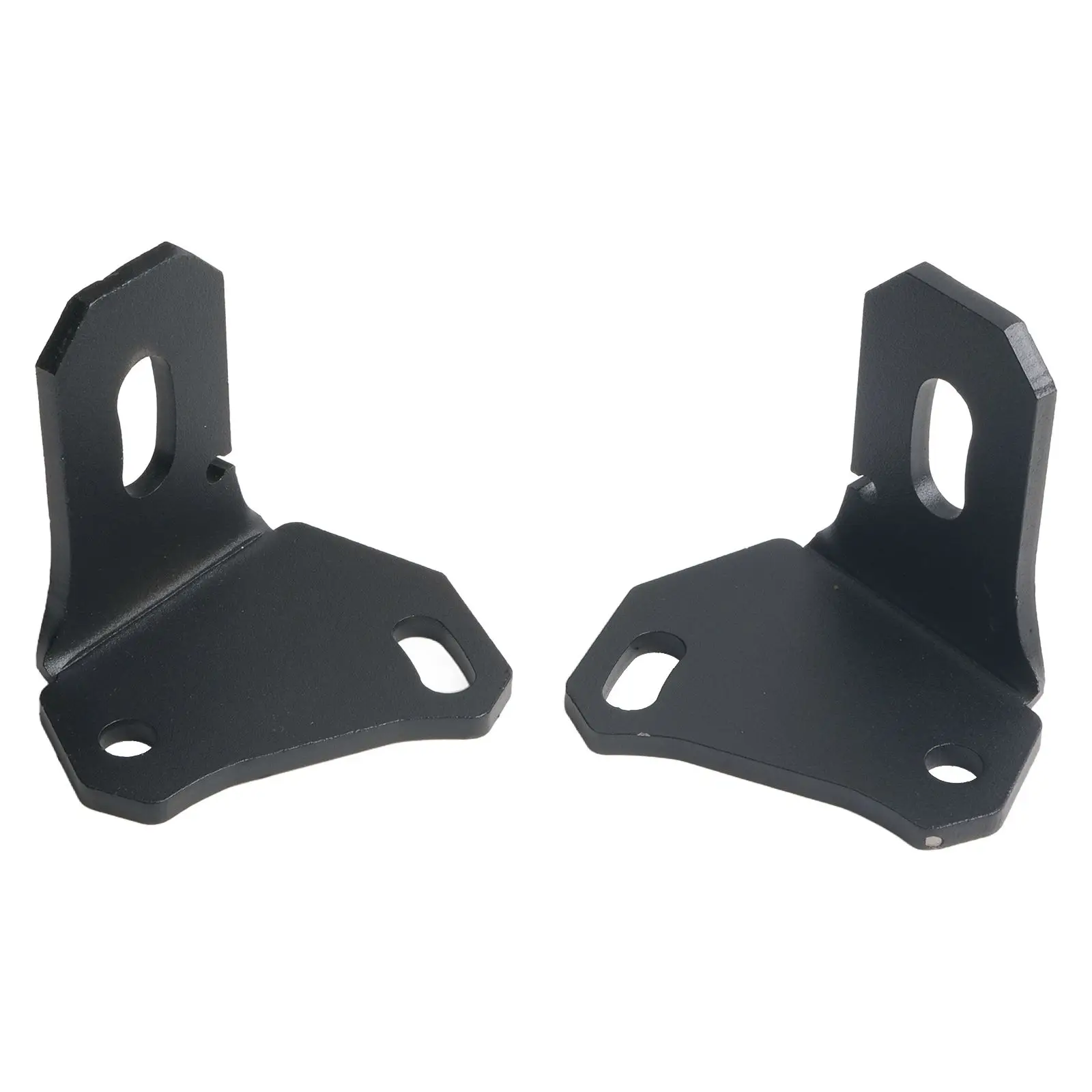 Compact Mounting Kit Adjustable Antenna Mounting Brackets Mounting Brackets 2 Pieces Black Coating Installation Kit Included