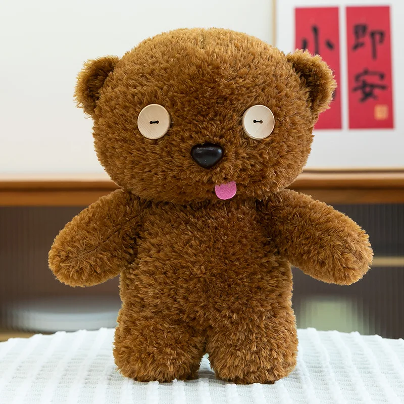 

Cute Hug Tim Bear Plush Toy Sleep Pillow - Room Sofa Decorative Soft Cushion Companion Comfort Doll Birthday Gift Collectible